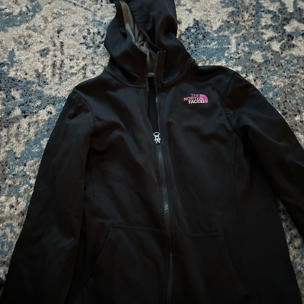 The North Face Gray and Black Jacket